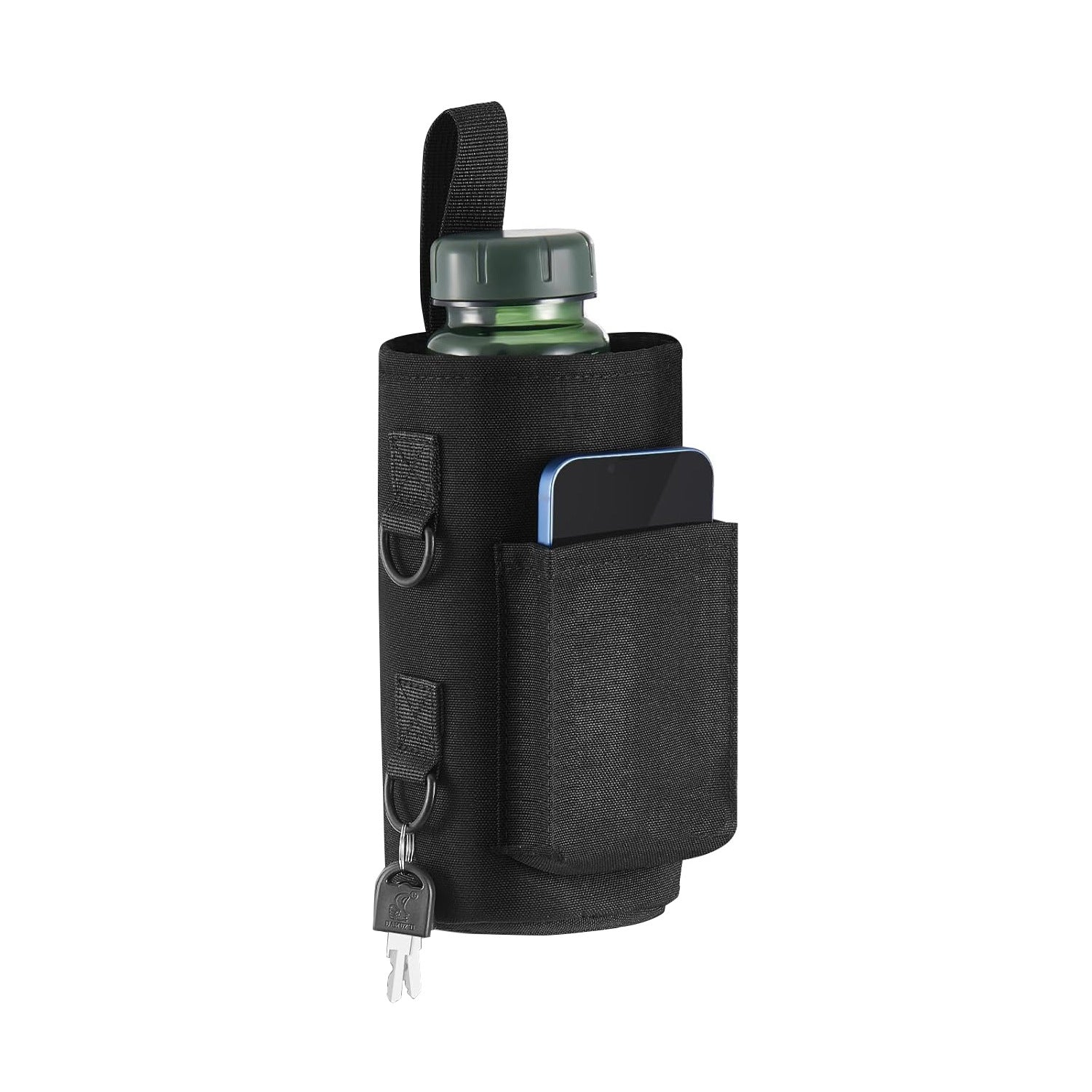 Aura Magnetic Water Bottle Pouch - Gym Phone Holder & Strap