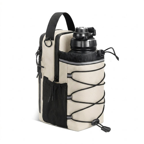 Aura Pro Magnetic Gym Water Bottle Sling Bag - Reflective Oxford Edition