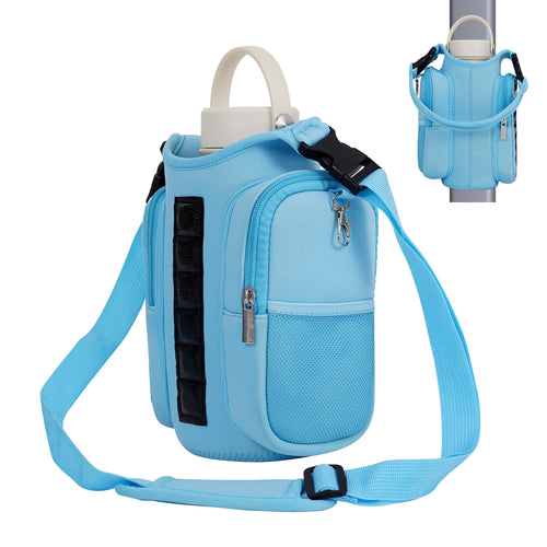 Aura Pro Strong Magnetic Water Bottle Sling Bag with Zip Pocket